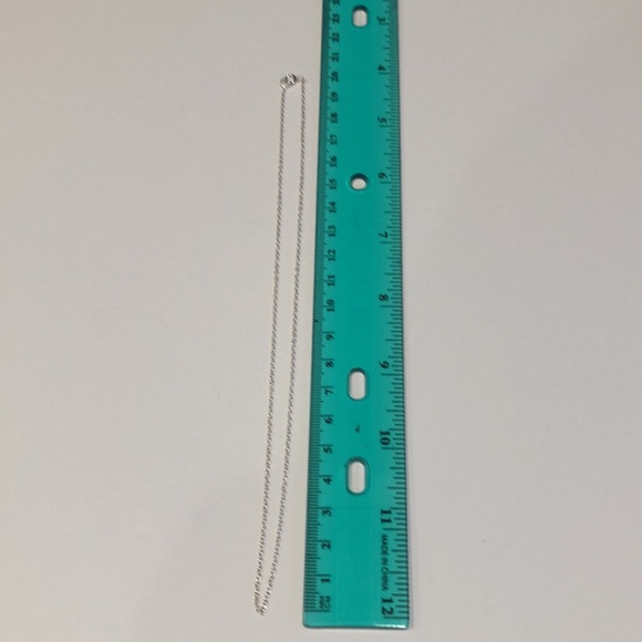 BRAND NEW sterling silver 925 16”/40cm 2mm cable chain necklace - Picture 3 of 4